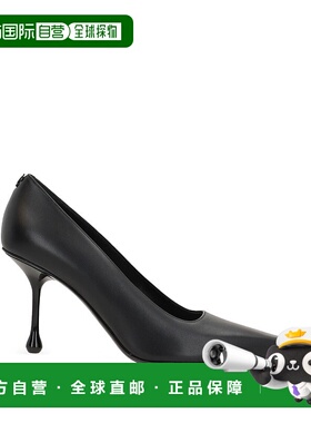 JIMMY CHOO 女士高跟鞋 IXIA80CLFBLACK AW2025 黑色一脚蹬