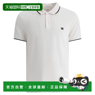 2X75H0ZWR01OB SS2025 白色 CELINE Polo衫 POLO衫 短袖 男士