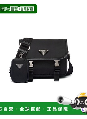 PRADA Logo 标牌尼龙斜挎包女单肩包斜挎包2VD0342DMHF0002_V_XOP
