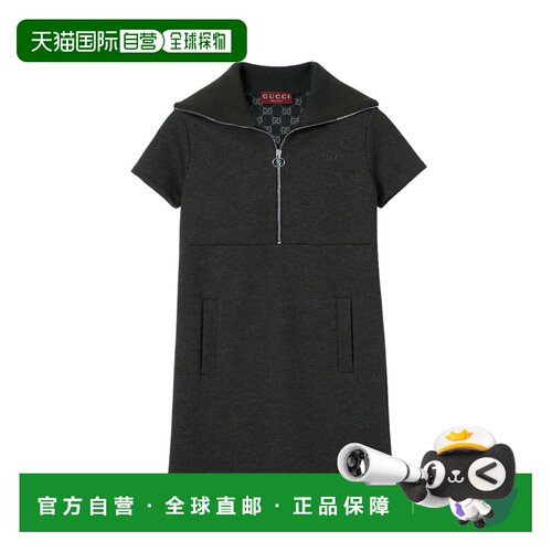 GUCCI 女士连衣裙 847855XJHM61165 SS2026 灰色 `Double Gg` Dre