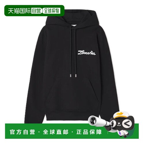 LANVIN 男士卫衣 RMHO0055F305A2610 AW2026 黑色【付后1h可退】