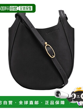 LONGCHAMP 女士斜挎包 10329021001 AW2025 黑色 Le Foulonne S