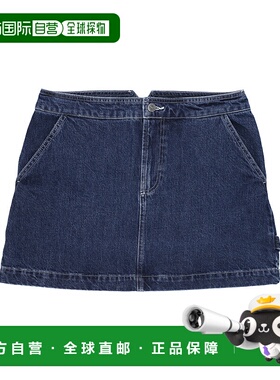 A.P.C. 女士半身裙 COHETF06435IAL SS2025 蓝色 'Christie' mini