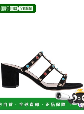 VALENTINO 女士凉鞋 WS0C47JTI0NO SS2026 黑色 圆头高跟凉鞋