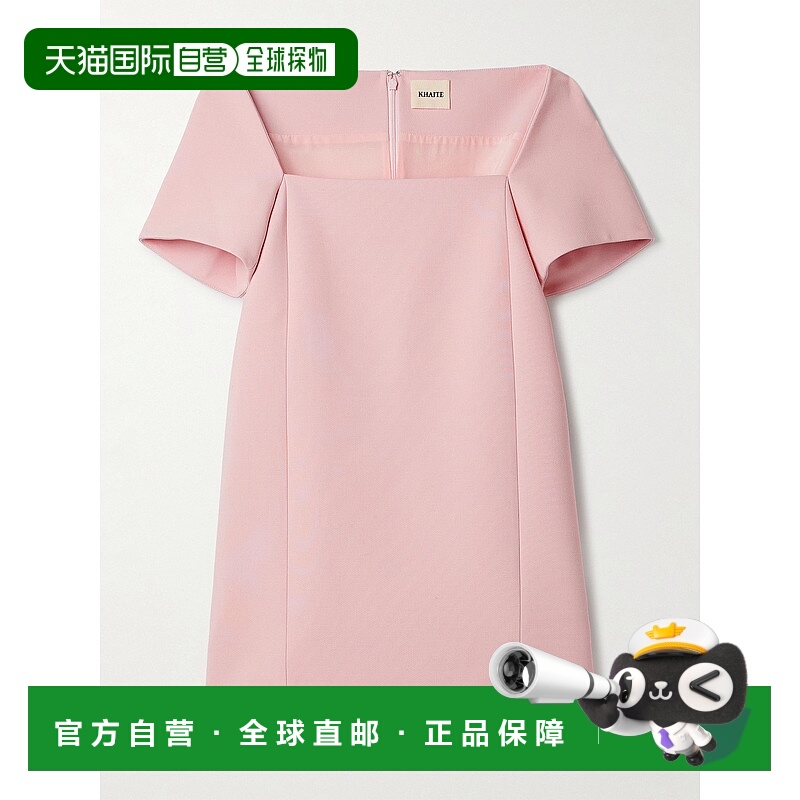 1h可退 潮奢 KHAITE 女士 短袖连衣裙 54774092 pink粉色 舒适时