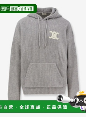 CELINE 男士针织衫 RY0FV0ZTQ08GC AW2025 灰色毛衣