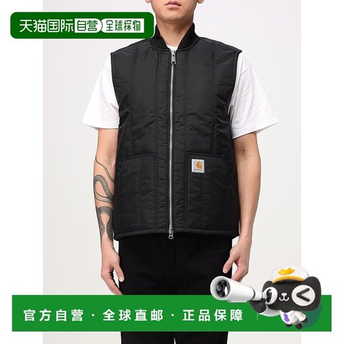 CARHARTT WIP 男士外套 I03438789XX SS2025 黑色 Lachlan拉链马