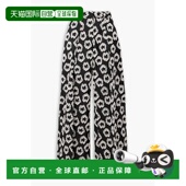 JOHNSON 潮奢 1h可退 fil ULLA Cai 褶裥罗缎阔腿裤 女士 coupe