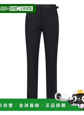 1h可退 潮奢 Tom Ford 汤姆 福特 男士 黑色裤子 PESRG1WES01NAA