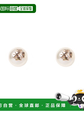 1h可退 TORY BURCH 女士耳饰 11165514110 CO 白色 ORECCHINI