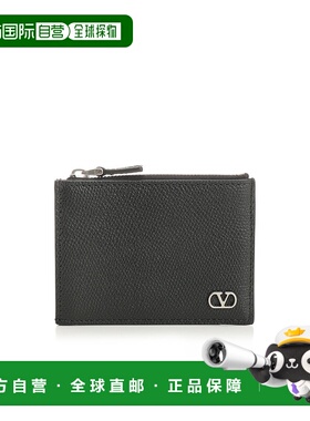 VALENTINO 男士卡包 YP0AP8UAG0NO AW2025 黑色 VLogo卡包