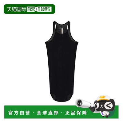 RICK OWENS 男士背心 RU02E1150RC09 AW2025 黑色 ‘Shielding’