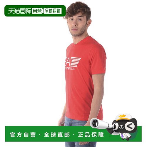 EA7 EMPORIO ARMANI 男士T恤 3ZPT63PJ03ZRED SS2022