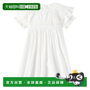 1h可退 潮奢 golden goose 女童 Elyne 英格兰刺绣棉府绸连衣裙童