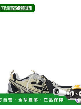 1h可退 潮奢 off-white 男士 'Ow Be Right' Zip-Tie 灰色低帮网