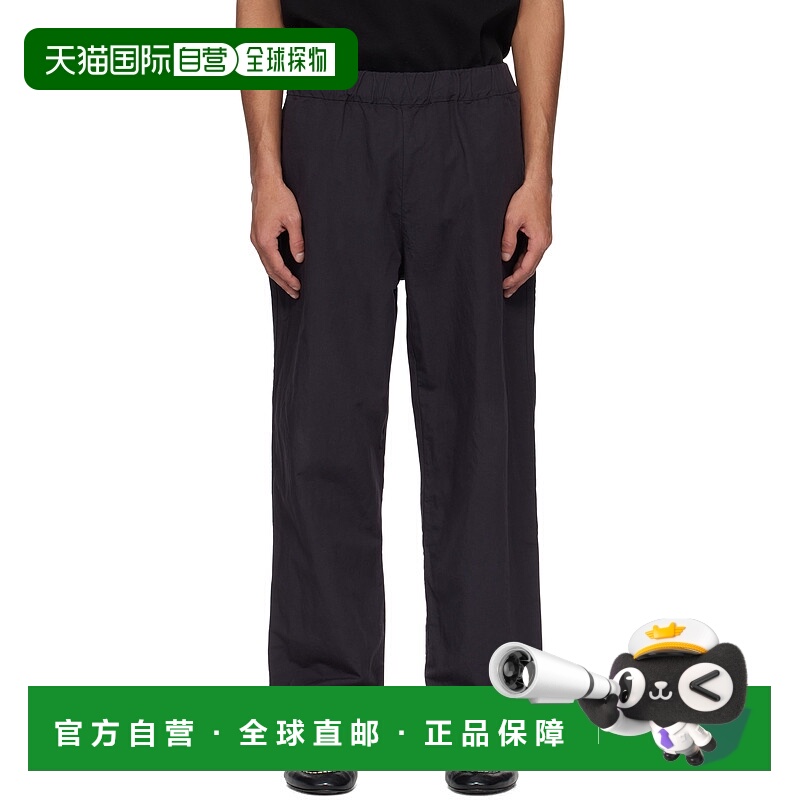1h可退 潮奢 Casey Casey 男士 海军蓝 Long Chasse 长裤 24HP264