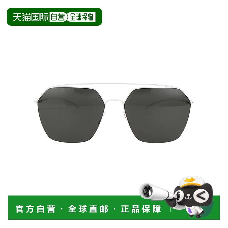1h可退 潮奢 Mykita 女士 徽标太阳镜 MMESSE016 white白色 舒适
