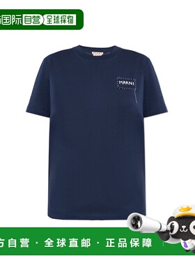 MARNI 女士T恤 THJE0293X0UTC44600B99 AW2025女装深蓝色