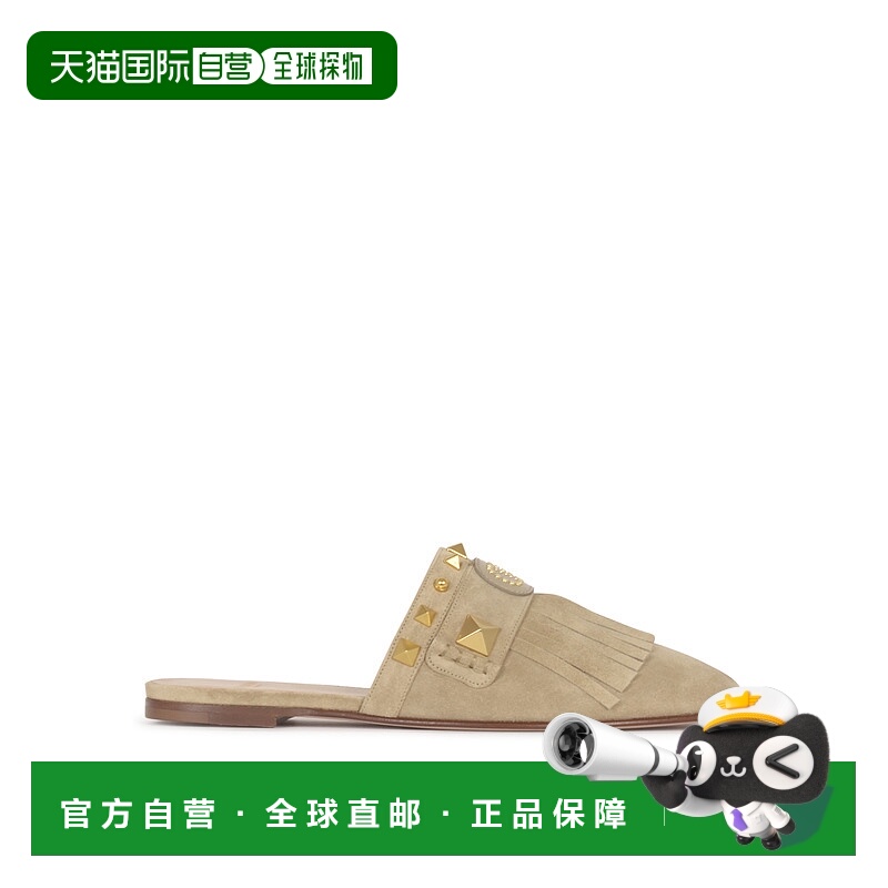 1h可退 VALENTINO 女士拖鞋 6W2S0LP4ZFWFU0 SS2025 米白色