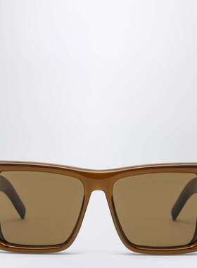 潮奢 Saint Laurent 圣罗兰 女士 SL 900 HOWL 方框太阳眼镜(米黄