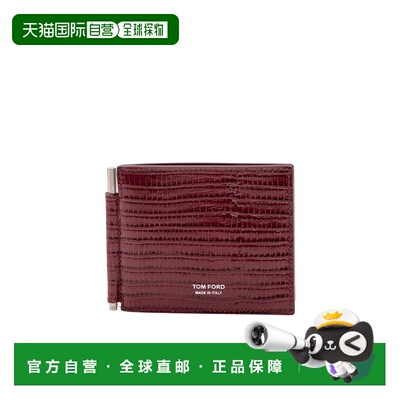 1h可退 TOM FORD 男士钱包 Y0231LCL483SRAP AW2026 红色 印花 Te