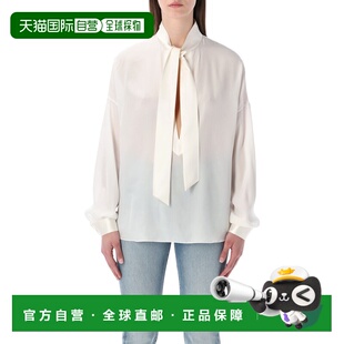 1h可退 潮奢 Tom Ford 汤姆 福特 女士 Lavalliere 真丝衫 CA3333