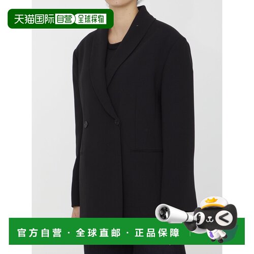 THE ROW 女士西服 7428W2571BLK SS2024 黑色通勤外套西装