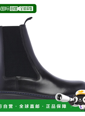 BURBERRY 男士靴子 8076670A1189 AW2023 黑色 Creeper Chelsea b