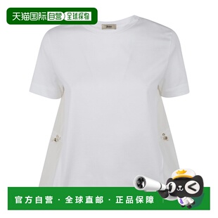 HERNO 女士T恤 JG000224D520060981000 SS2026 白色