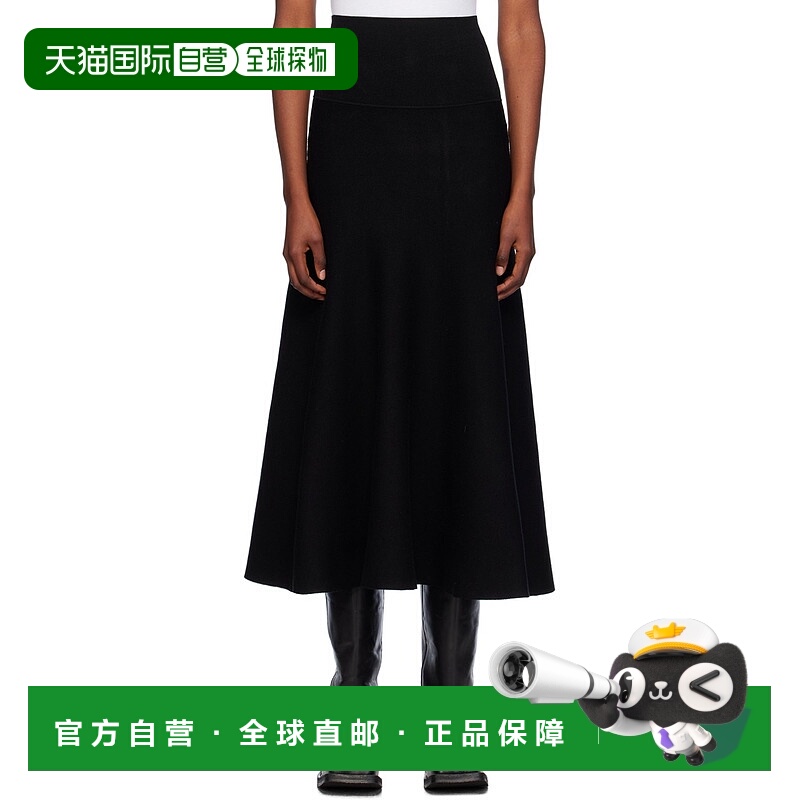 1h可退 潮奢 The Frankie Shop 女士 黑色 Gabrielle 半身裙 GABR