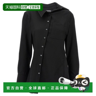 24E243SH0621333990 黑色 JACQUEMUS chemise 女士衬衫