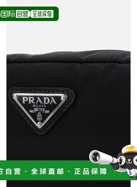 PRADA 女士单肩包 1NS175R067F0002 CO 黑色 Black Re-Nylon pouc