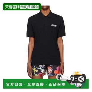 T恤 16092040A1555 SS2024 1h可退 刺绣短袖 男士 黑色 MOSCHINO