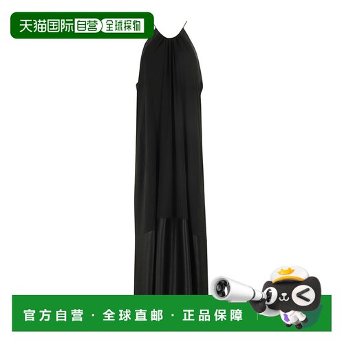 MAX MARA 女士半身裙 1621064206001 SS2024 黑色 无袖连衣裙长裙