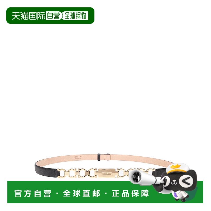 SALVATORE FERRAGAMO 菲拉格慕 女士腰带230363NEROBEIGE