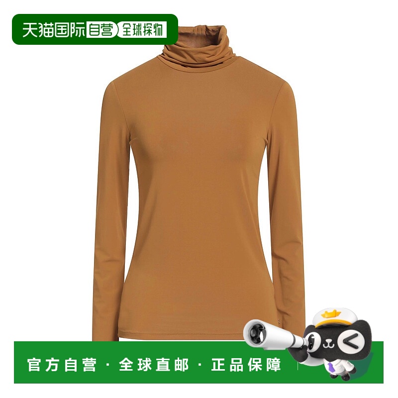 1h可退 潮奢 Ottod'Ame 女士 T恤 brown棕色 舒适时尚