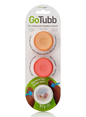 mont-bell 户外野餐用品 1899057OGRD CO 花色 GoTubb Small 3-Pa