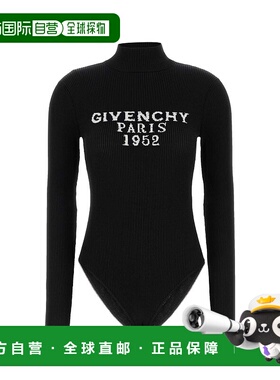 GIVENCHY 女士针织衫 BWB05K4ZSK001 AW2025 黑色 Black polyeste