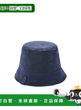 LOEWE 男士帽子 K820HB1XA85544 SS2025 蓝色 双面渔夫帽