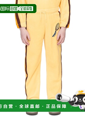 1h可退 潮奢 Mini Rodini 男童 黄色 Tennis Embroidered 儿童运