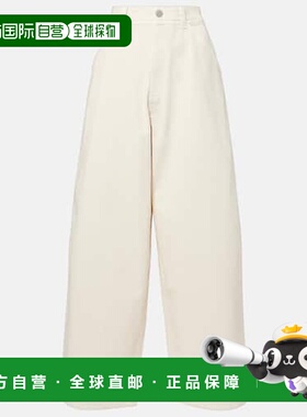 1h可退 潮奢 Lemaire 女士 高腰阔腿牛仔裤 PA1224LD1066