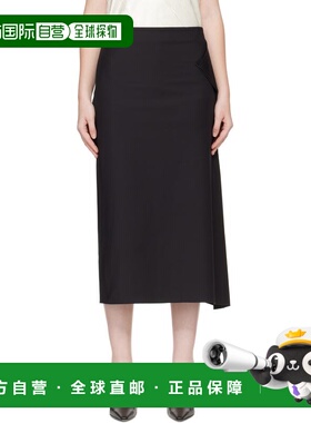 1h可退 潮奢 Sportmax 斯宝麦斯 女士 黑色 Giambo 半身裙 252210