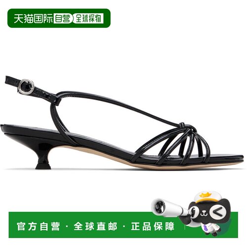 aeyde 女士 黑色 Amara Patent Leather 凉鞋 A11HS0662005001126