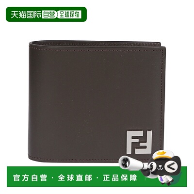 FENDI 男士钱包 7M0356AFF2F1QCZ SS2025 黑色