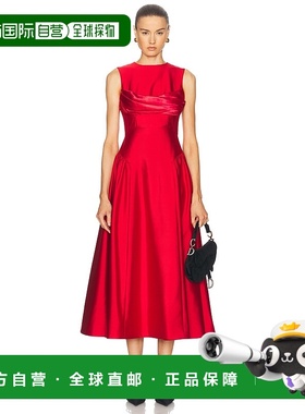 1h可退 潮奢 Rachel Gilbert 女士 Sawyer 连衣裙 24SSRG61895RED