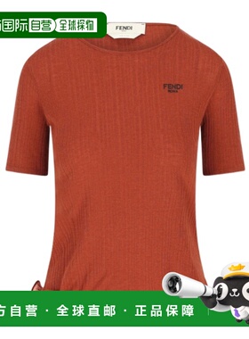 1h可退 FENDI 女士针织衫 FS9750AVFEF1T6K AW2025 棕色