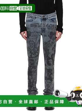 1h可退 潮奢 Ksubi 男士 蓝色 Van Winkle Champagne Sketch 牛仔