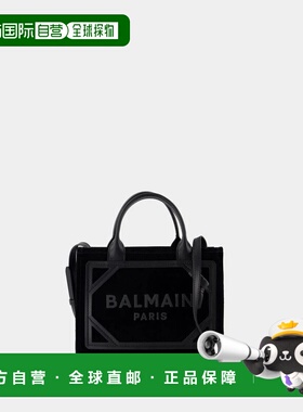 BALMAIN 女士手提包 EN1FE900LDCY SS2025 黑色 Balmain B-Army S