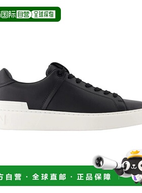 BALMAIN 男士运动鞋 GM1VI288LVTR SS2026 黑色 Balmain B-Court