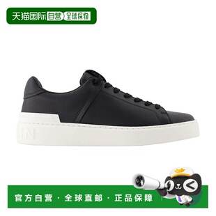 GM1VI288LVTR SS2026 黑色 BALMAIN 运动鞋 Balmain Court 男士